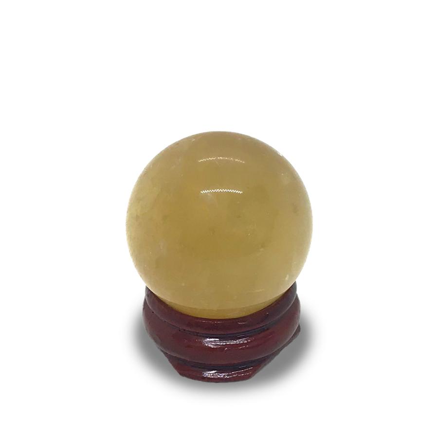 カルサイト 丸玉 スフィア 台座付き Calcite ball 約34ｍｍ 送料無料 |  | 03