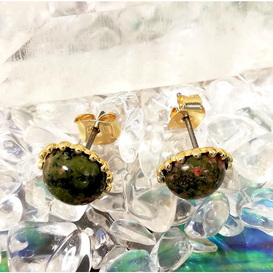 ジャスパー ピアス Jasper Earrings パワーストーンピアス  LEG452 |  | 04