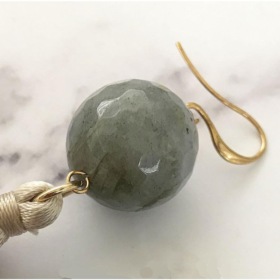 タッセル ジャスパー ピアス Jasper Earrings パワーストーンピアス LEG464 |  | 04