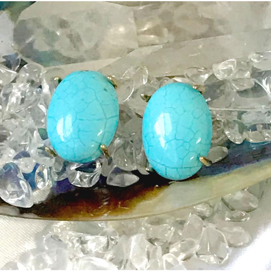 ターコイズ ピアス Turquoise Earrings パワーストーンピアス LELB460 |  | 04