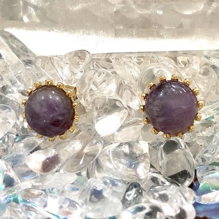 アメジスト ピアス Amethyst Earrings パワーストーンピアス LEP450 |  | 01