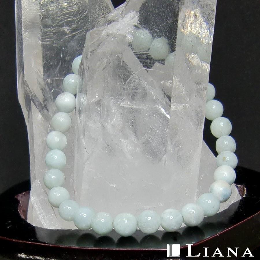 パワーストーンブレスレット ラリマー 天然石 LGL1055 送料無料【クリックポスト発送】 |  | 01