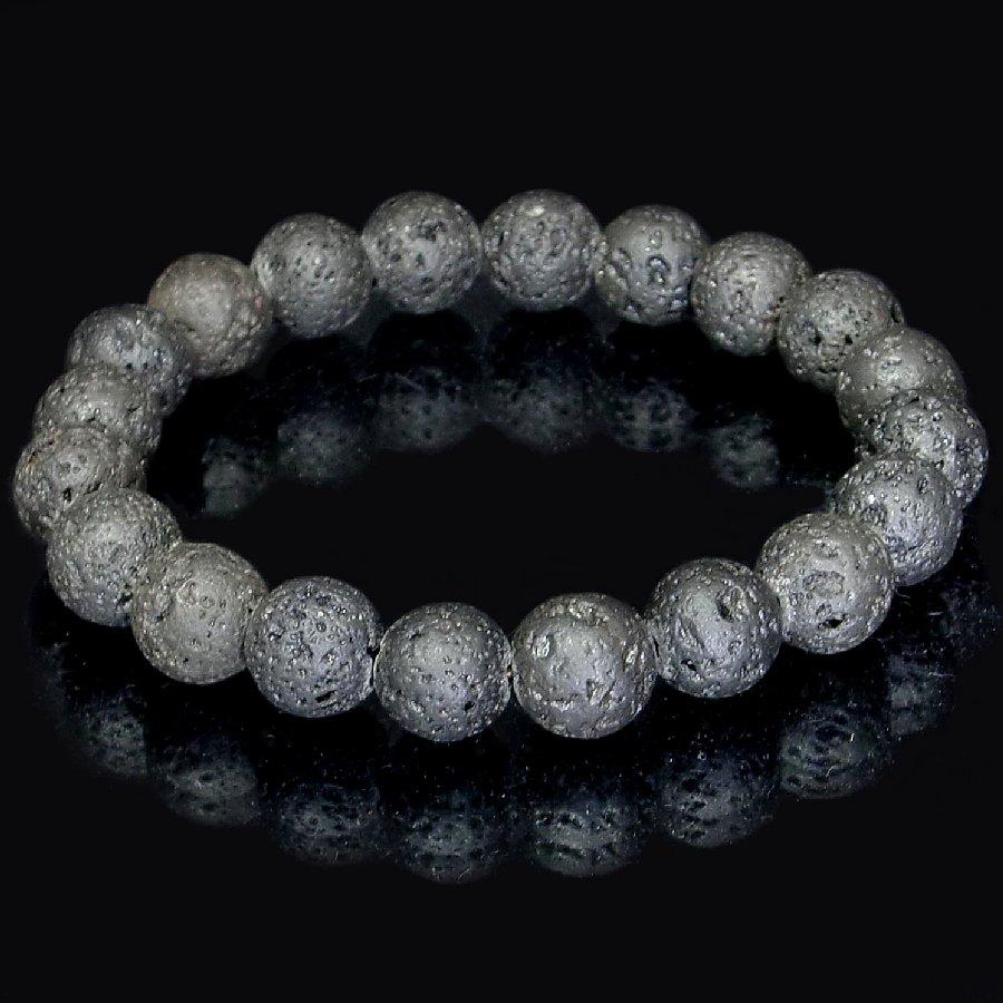 パワーストーン ブレスレット ラバストーン 10mm 溶岩石 【送料無料】 | 