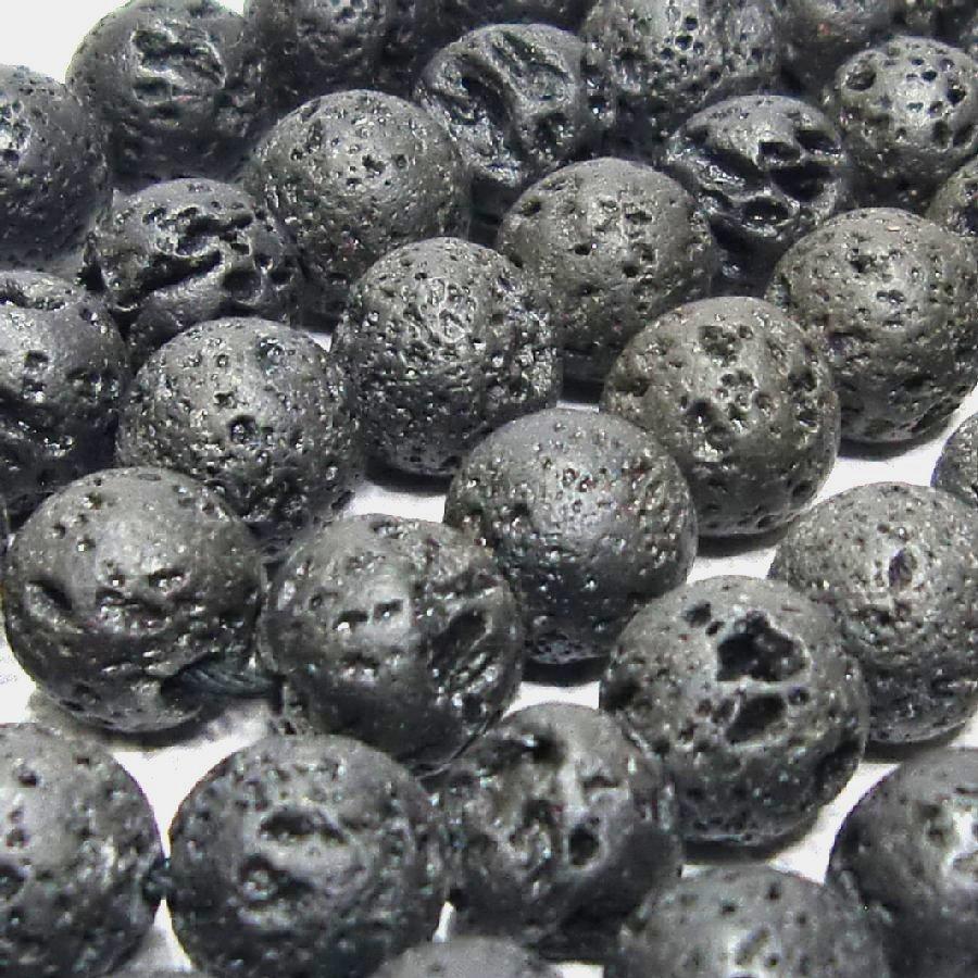 パワーストーン ブレスレット ラバストーン 10mm 溶岩石 【送料無料】 |  | 05