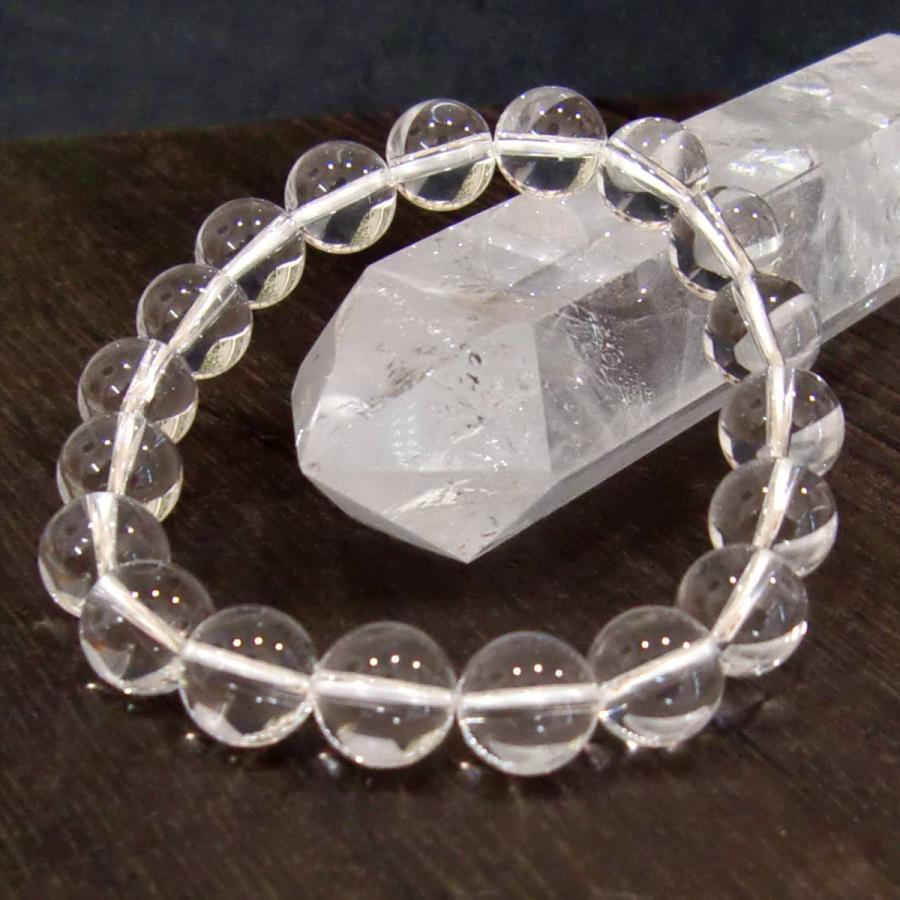 パワーストーン ブレスレット 水晶 ブレスレット 10/8mm 天然石【送料無料】 |  | 03