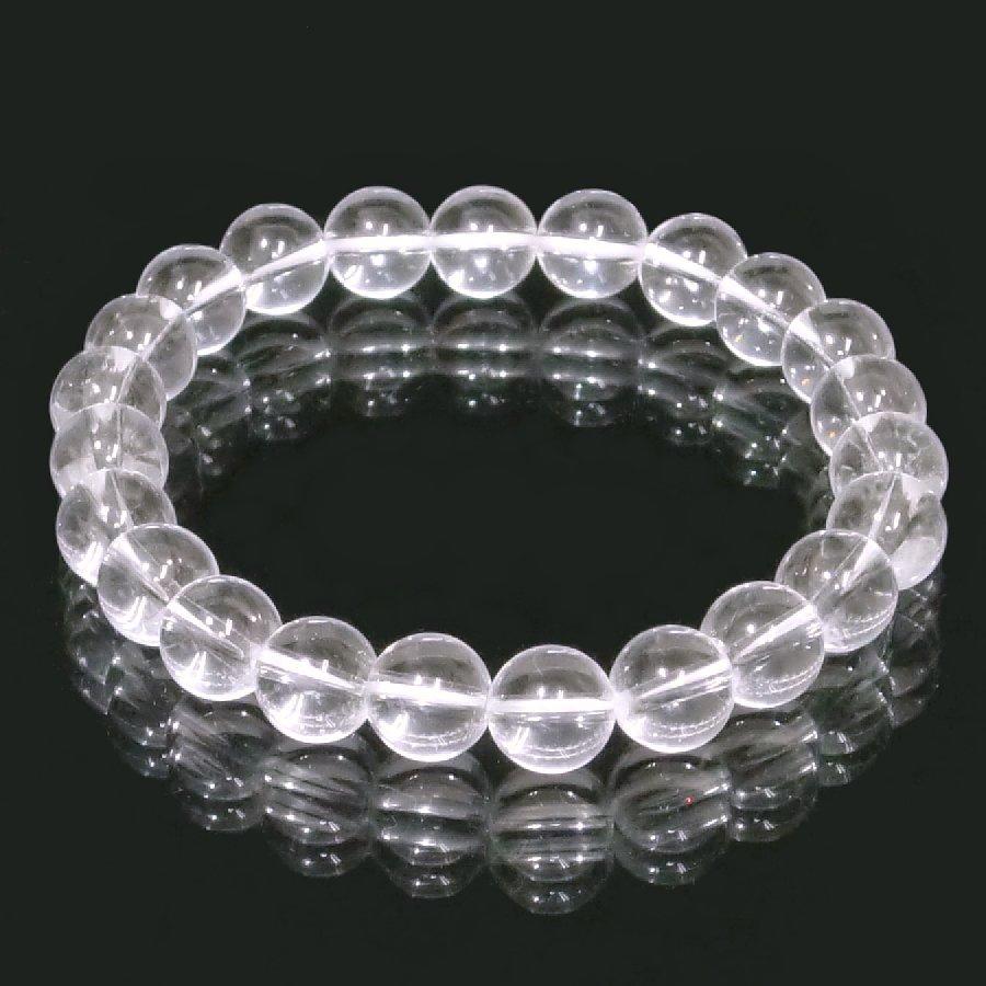 パワーストーン ブレスレット 水晶 ブレスレット 10/8mm 天然石【送料無料】 |  | 04
