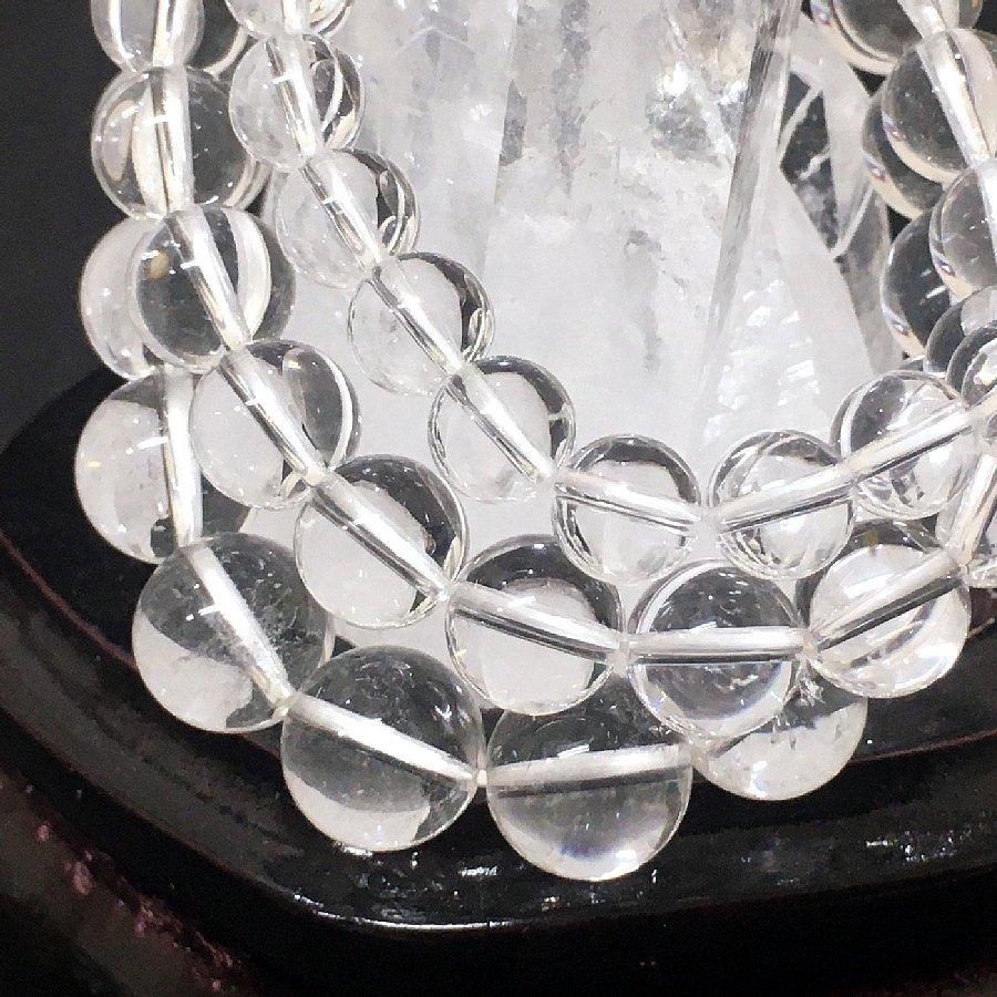 パワーストーン ブレスレット 水晶 ブレスレット 10/8mm 天然石【送料無料】 |  | 05