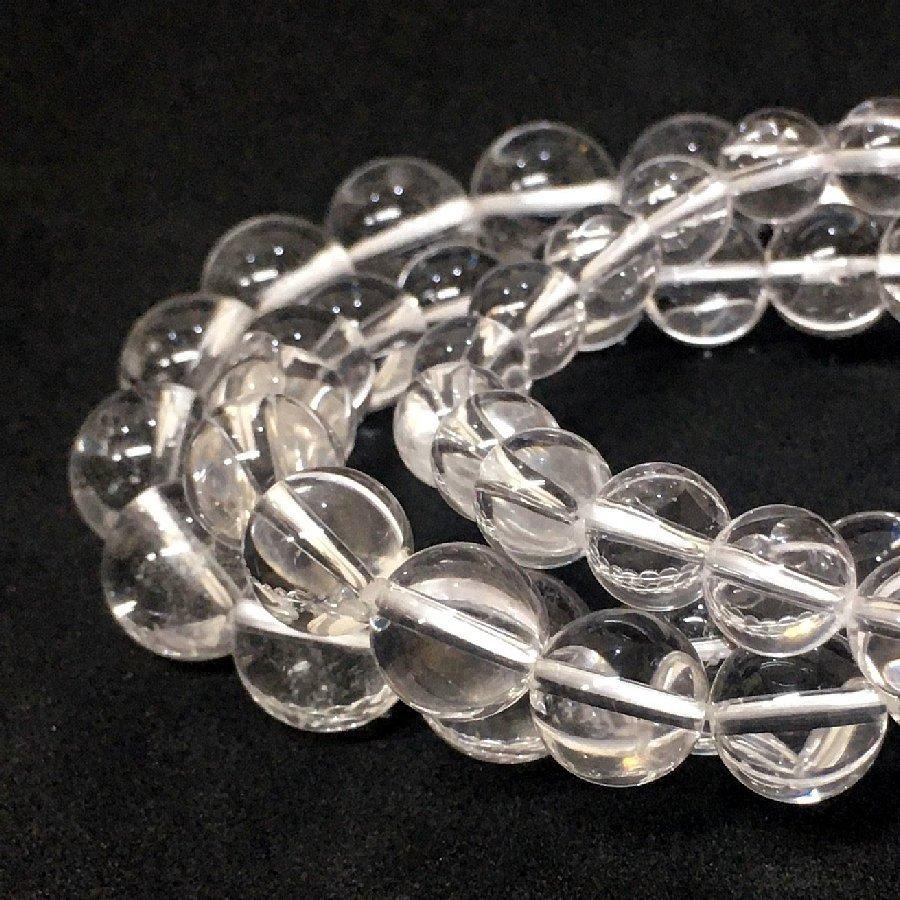 パワーストーン ブレスレット 水晶 ブレスレット 10/8mm 天然石【送料無料】 |  | 06