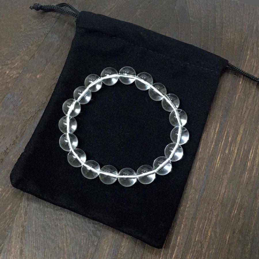 パワーストーン ブレスレット 水晶 ブレスレット 10/8mm 天然石【送料無料】 |  | 07