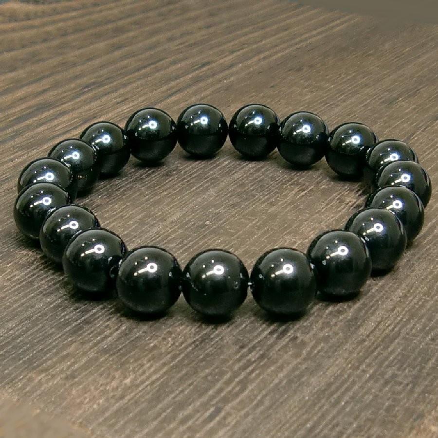 パワーストーンブレスレット  ブラックオニキス 天然石 送料無料【クリックポスト発送】 | 