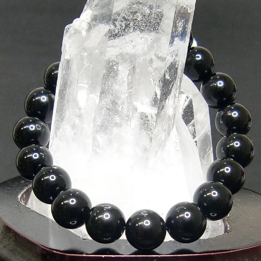 パワーストーンブレスレット  ブラックオニキス 天然石 送料無料【クリックポスト発送】 |  | 01