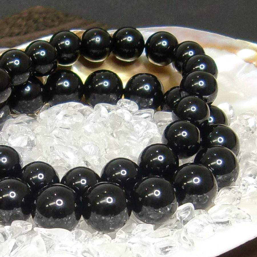 パワーストーンブレスレット  ブラックオニキス 天然石 送料無料【クリックポスト発送】 |  | 02