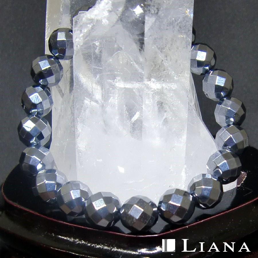 パワーストーンブレスレット テラヘルツ 32面カット10mm 送料