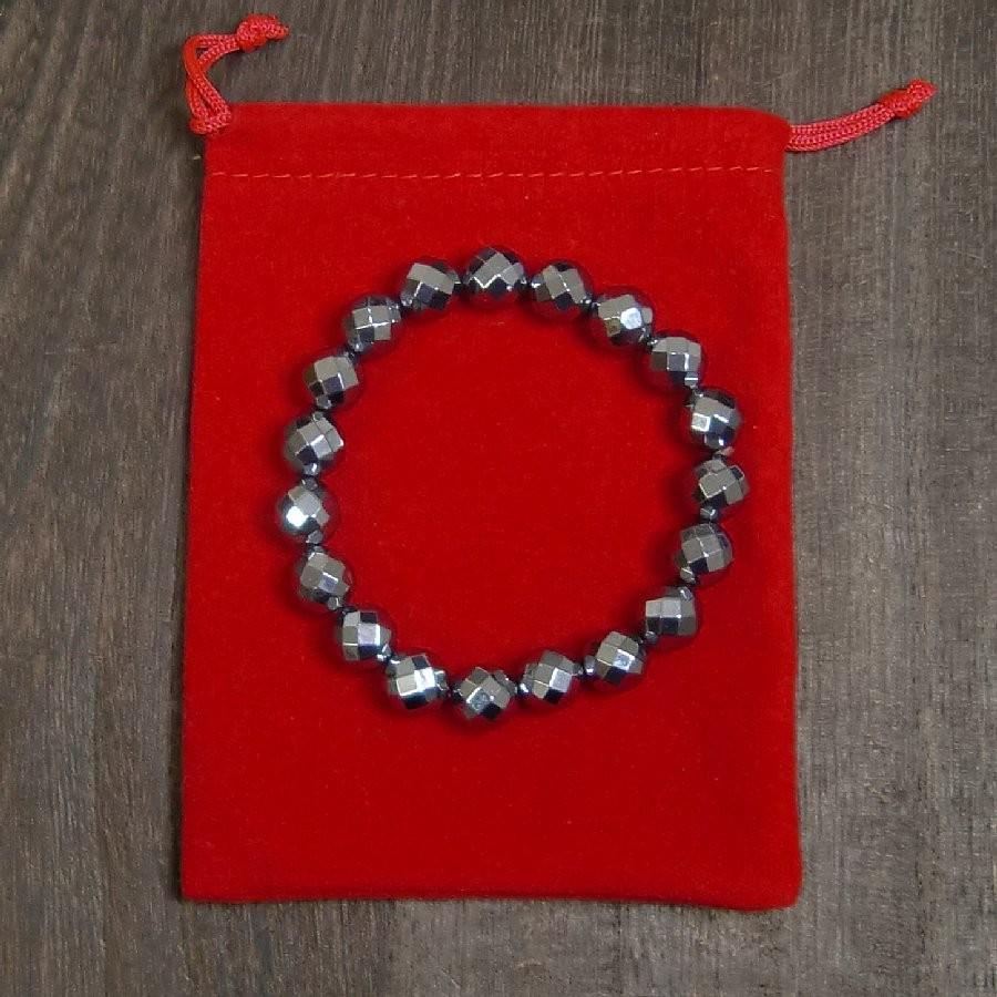 パワーストーンブレスレット テラヘルツ 32面カット10mm 送料無料