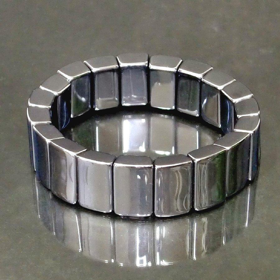 パワーストーンブレスレット テラヘルツ プレートカット【送料無料】 LGT1020 | 