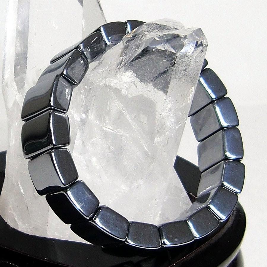 パワーストーンブレスレット テラヘルツ プレートカット【送料無料】 LGT1020 |  | 06