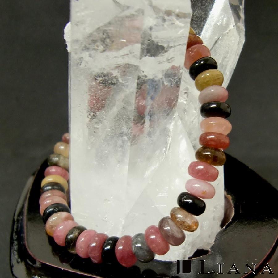 パワーストーンブレスレット トルマリン ミックスカラー 天然石 LGT1212【送料無料】 |  | 01