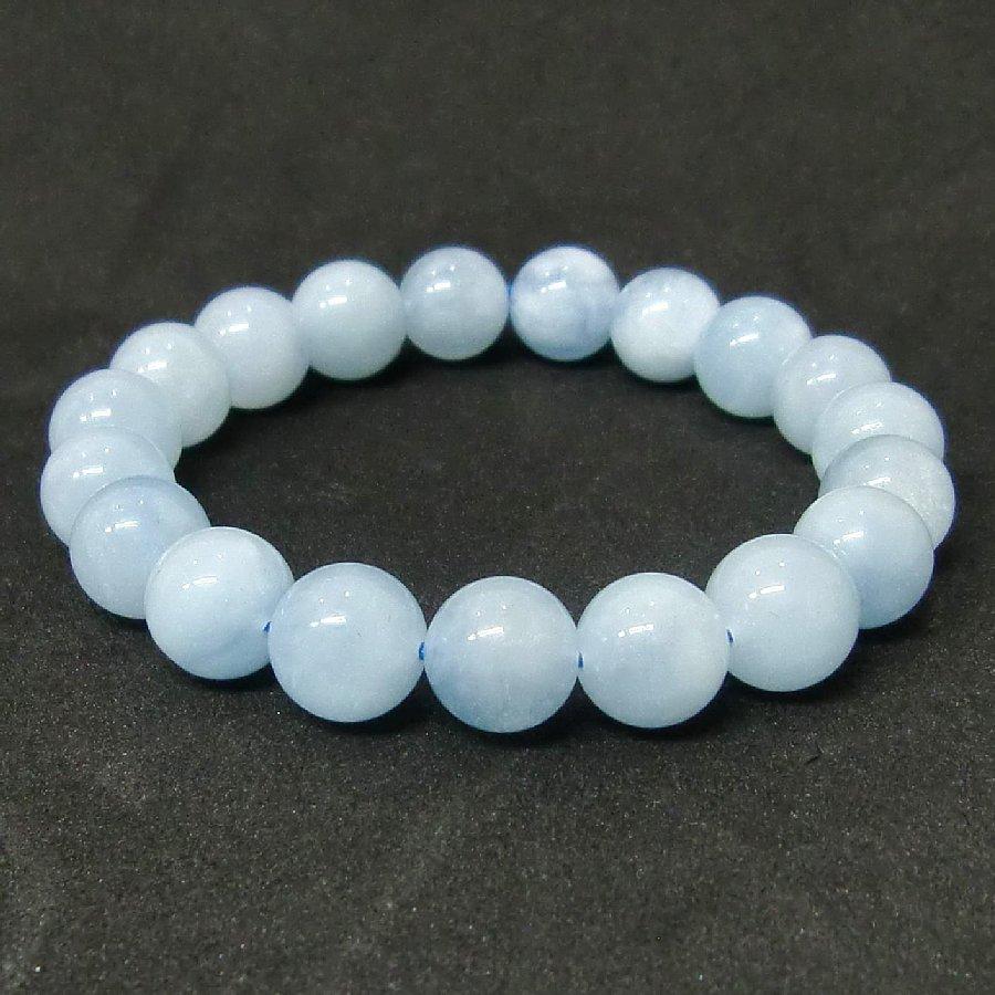 パワーストーンブレスレット アクアマリン10mm 天然石 【送料無料】 |  | 03