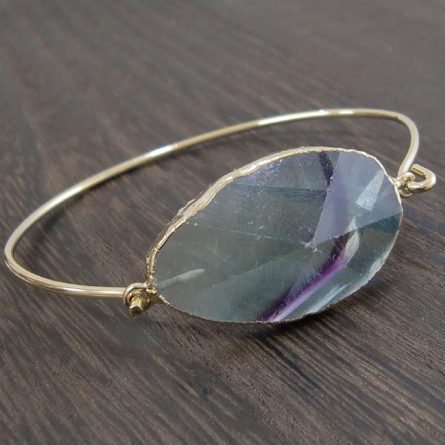 パワーストーンブレスレット フローライトワイヤー 送料無料【クリックポスト発送 | 