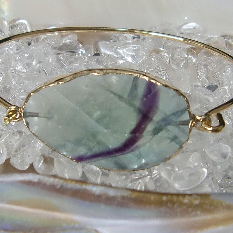 パワーストーンブレスレット フローライトワイヤー 送料無料【クリックポスト発送 |  | 04