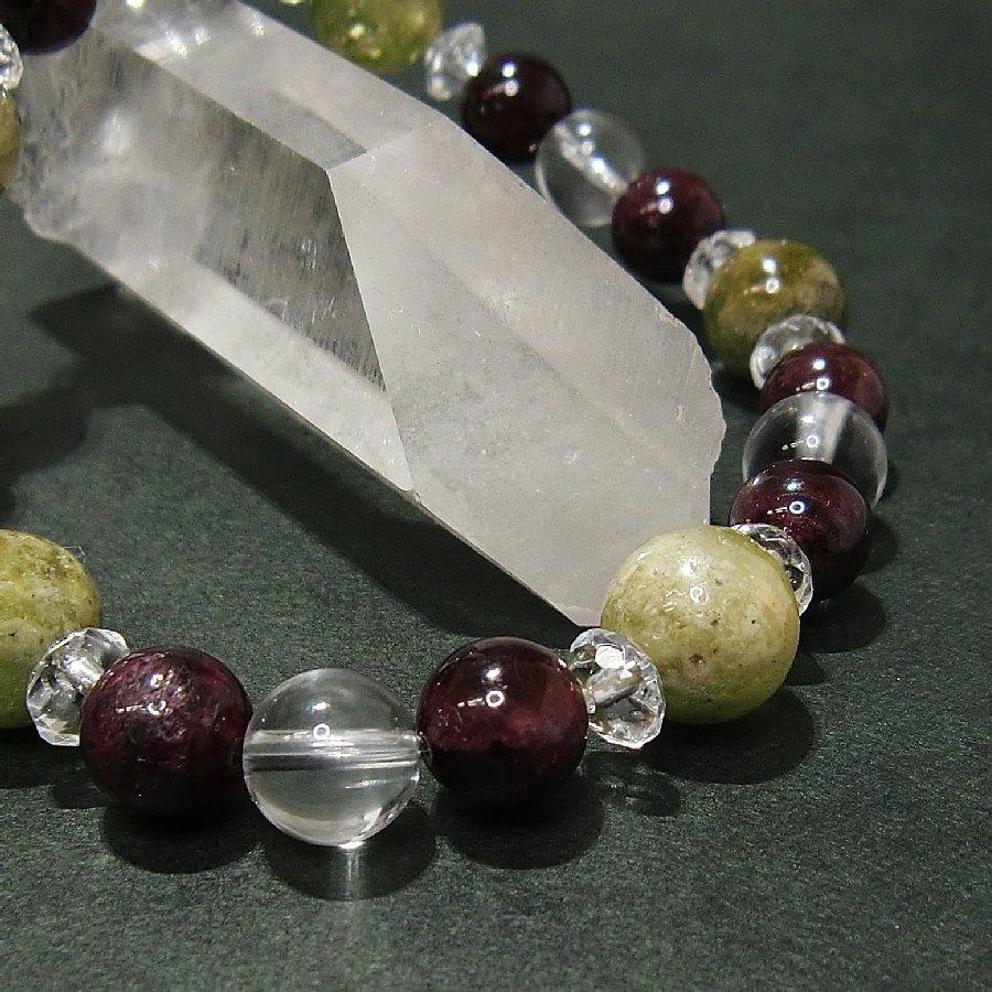 パワーストーンブレスレット ガーネット 天然石【送料無料】 |  | 04