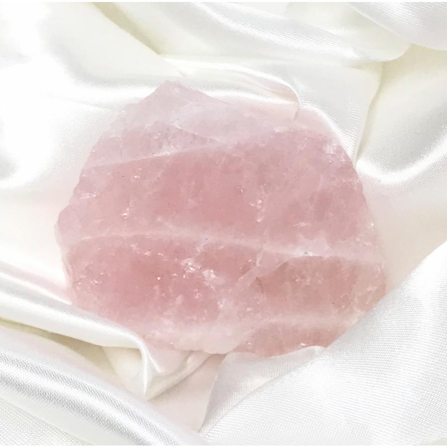 ローズクォーツ 原石 Rose quartz rough stone 送料無料 |  | 01