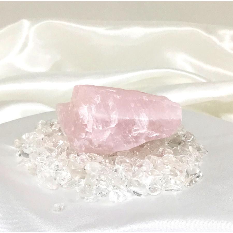 ローズクォーツ 原石 Rose quartz rough stone 送料無料 |  | 02
