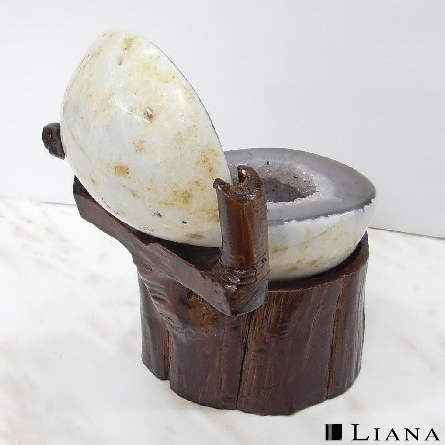 トレジャーメノウ LJM3014 パワーストーン 天然石 原石 Agate