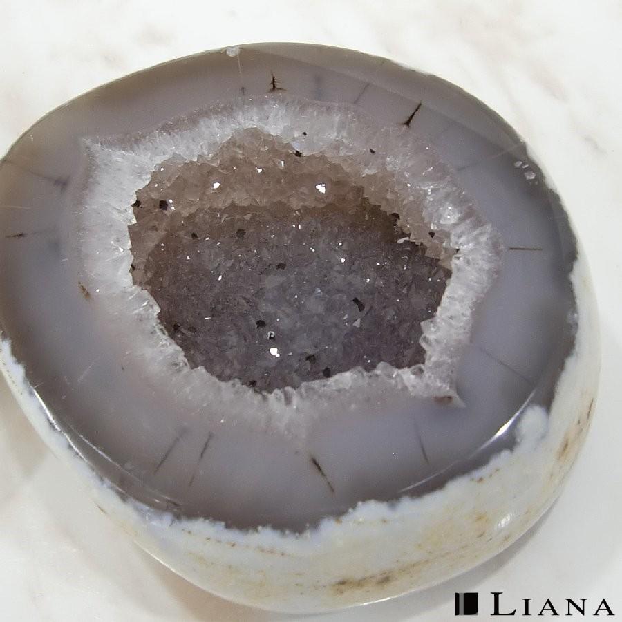 トレジャーメノウ トレジャーメノウ(瑪瑙晶洞)/Geode Pair【鉄製台座付き】