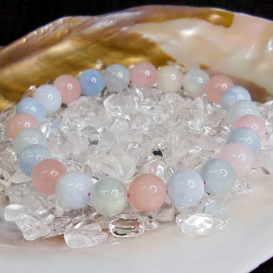 パワーストーンブレスレット ミックスベリル  送料無料【クリックポスト発送】 |  | 03