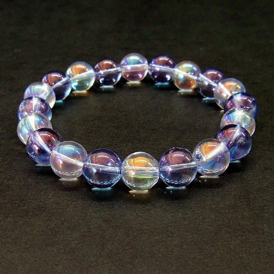 パワーストーンブレスレット レインボーオーラ＆コスモオーラ 天然石【送料無料】 | 
