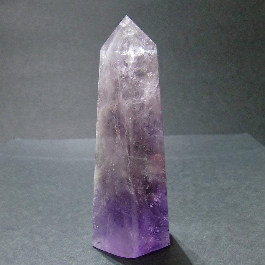 パワーストーン原石 アメジスト ポイント 天然石 アメシスト Amethyst 財運も集める愛の守護神 LJP1026 | 