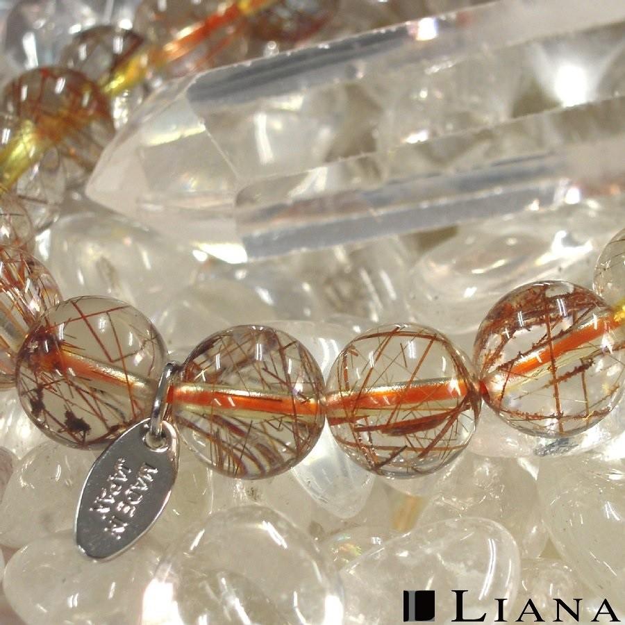 パワーストーンブレスレット レッドルチルクオーツ 天然石  LJR548 |  | 05