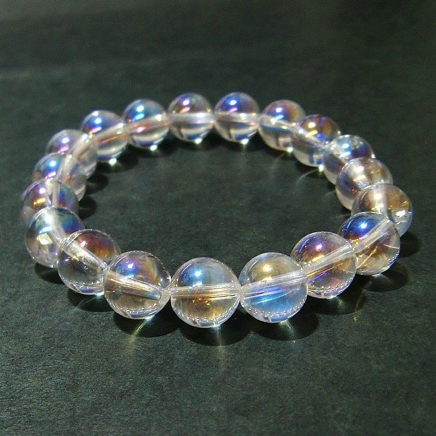 パワーストーンブレスレット レインボーオーラ 天然石【送料無料】 | 