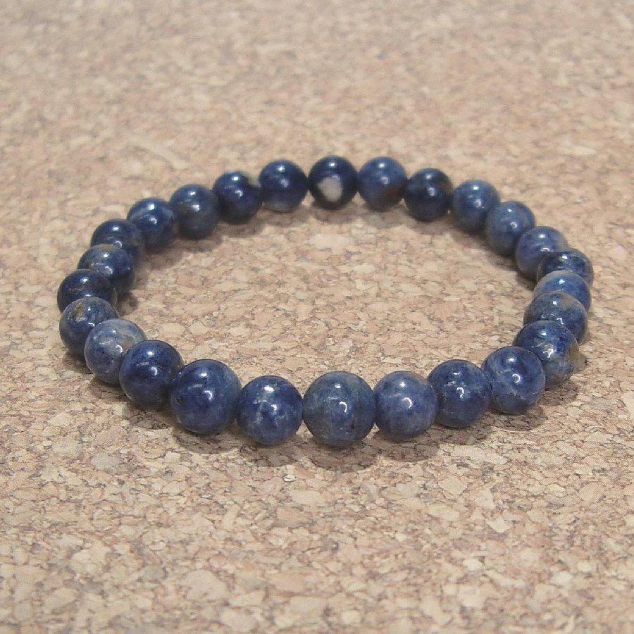 パワーストーンブレスレット サファイア 天然石 思考力 判断力 送料無料【クリックポスト発送】 | 