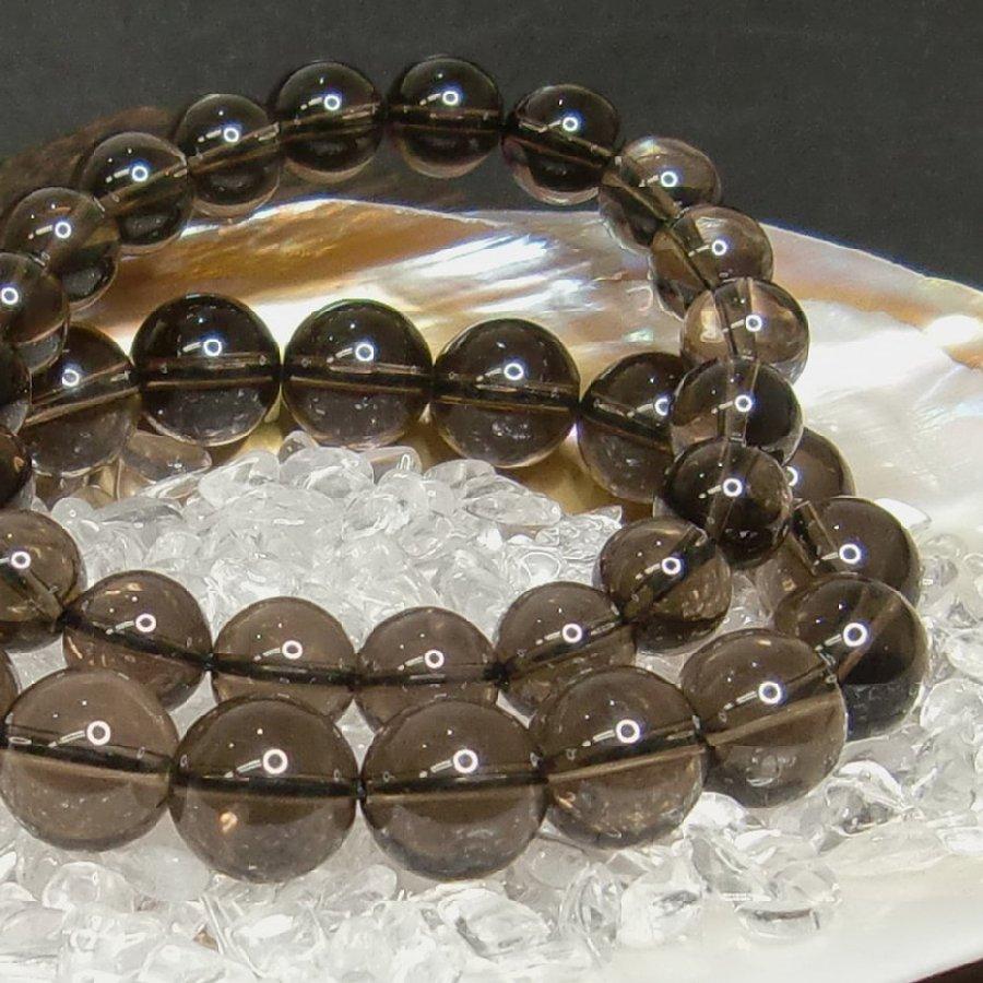 パワーストーンブレスレット スモーキークオーツ 天然石  送料無料【クリックポスト発送】 |  | 02