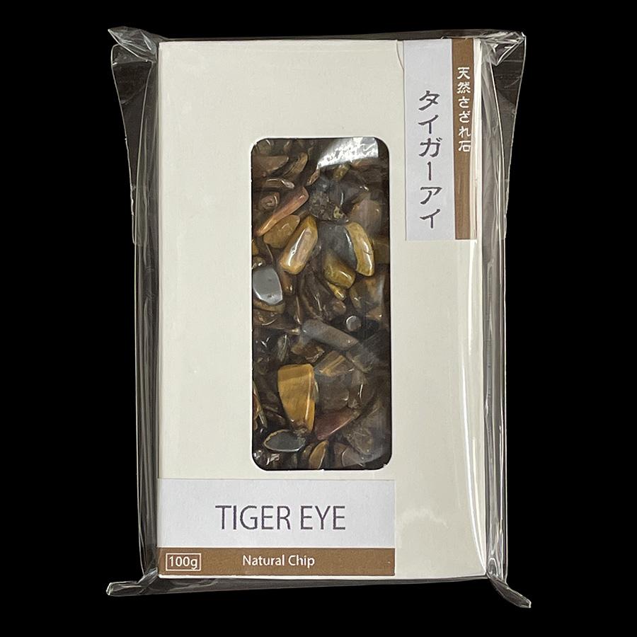 パワーストーン タイガーアイ さざれ石 100g 天然石 金運 財産運UP 送料無料 |  | 05