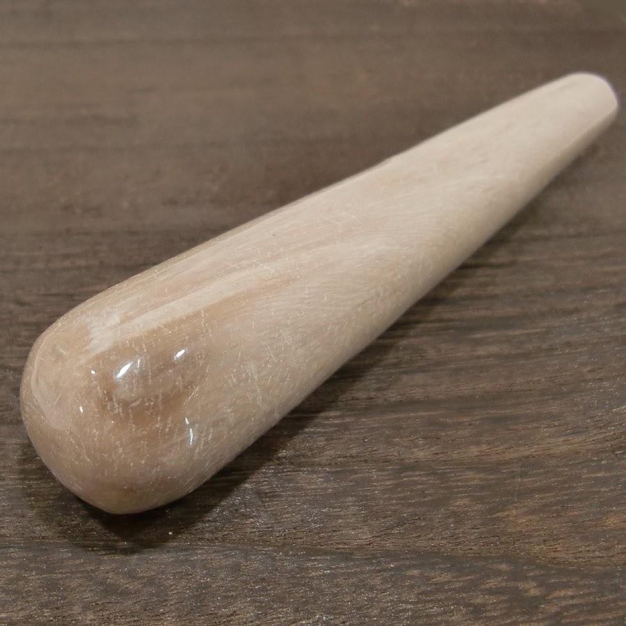 珪化木 ペトリファイドウッド マッサージ 天然石 ツボ押し グッズ ツボ押し棒 パワーストーン つぼ押し 背中 手のひら 足裏 |  | 04