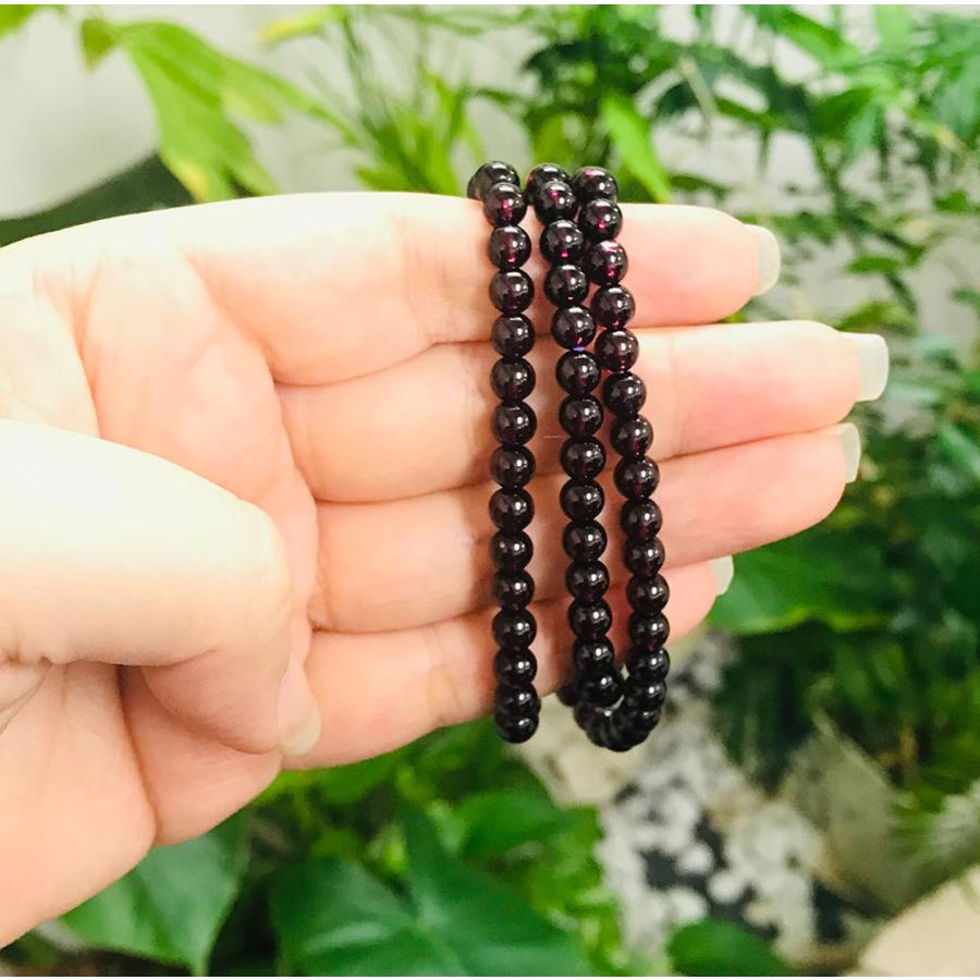 ガーネット ネックレス necklace 6mm玉 |  | 04