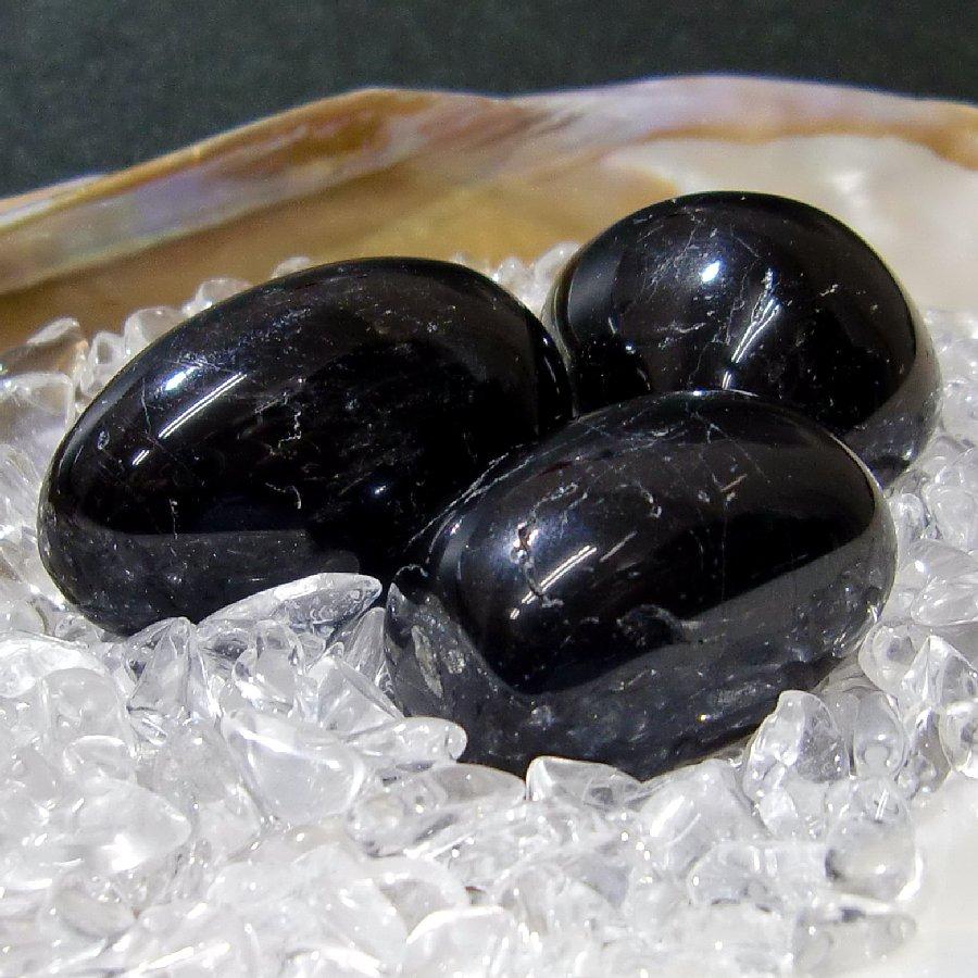 ブラックトルマリン タンブル 1個 天然石 電気石【送料無料】 |  | 01