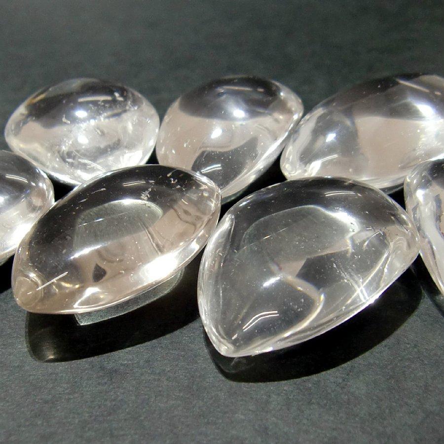 水晶 タンブル 水滴型 1個（約20g）クリスタルタンブル 天然石 浄化 送料無料【クリックポスト発送】 |  | 01