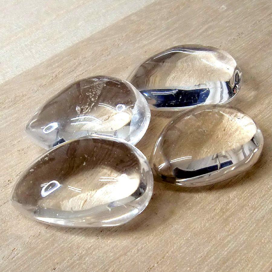 水晶 タンブル 水滴型 1個（約20g）クリスタルタンブル 天然石 浄化 送料無料【クリックポスト発送】 |  | 03