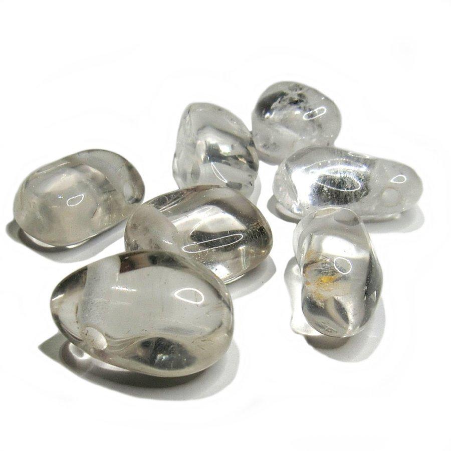 ブラジル水晶 穴あきタンブル 1個（約２〜3cm）クリスタルタンブル 天然石 浄化【送料無料】 |  | 01