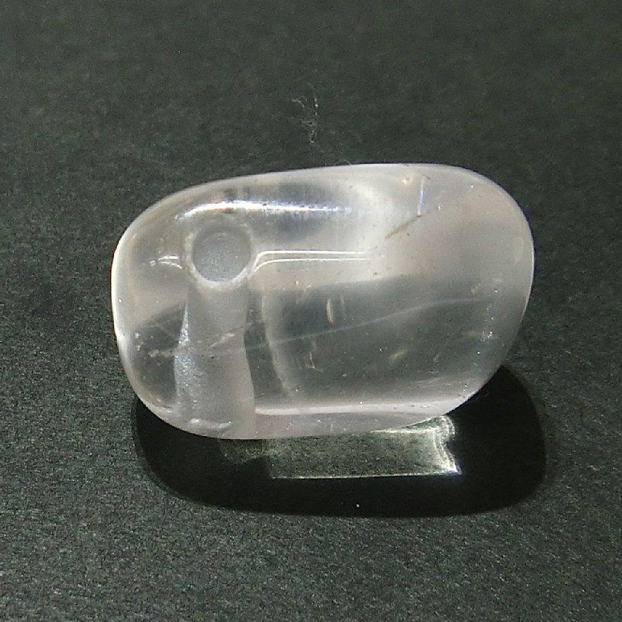 ブラジル水晶 穴あきタンブル 1個（約２〜3cm）クリスタルタンブル 天然石 浄化【送料無料】 |  | 04