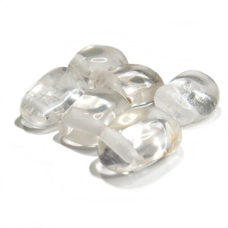 ブラジル水晶 穴あきタンブル 1個（約２〜3cm）クリスタルタンブル 天然石 浄化【送料無料】 |  | 05