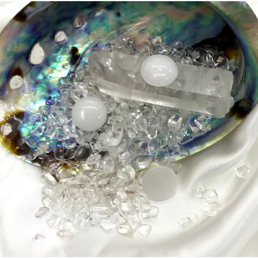 アゲート（ホワイト） タンブル white agate tumbled stone 送料無料 |  | 02