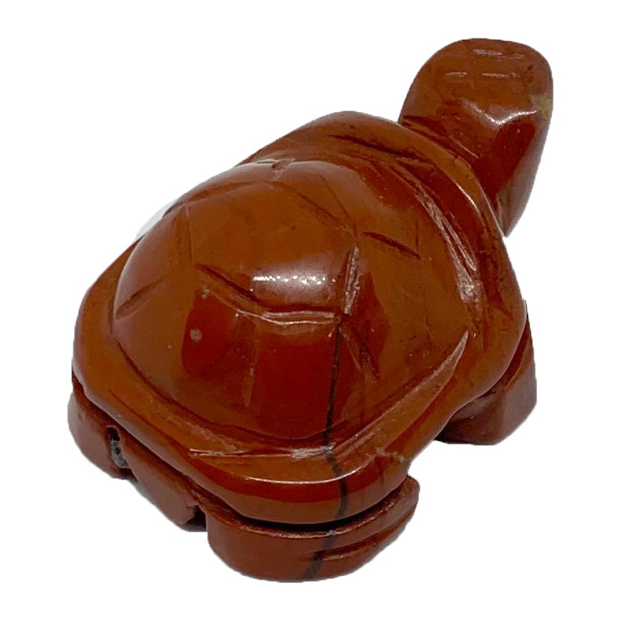 亀 手彫り 長寿 御守 パワーストーン 彫刻 ジャスパー 縁起物 置物 オブジェ |  | 06