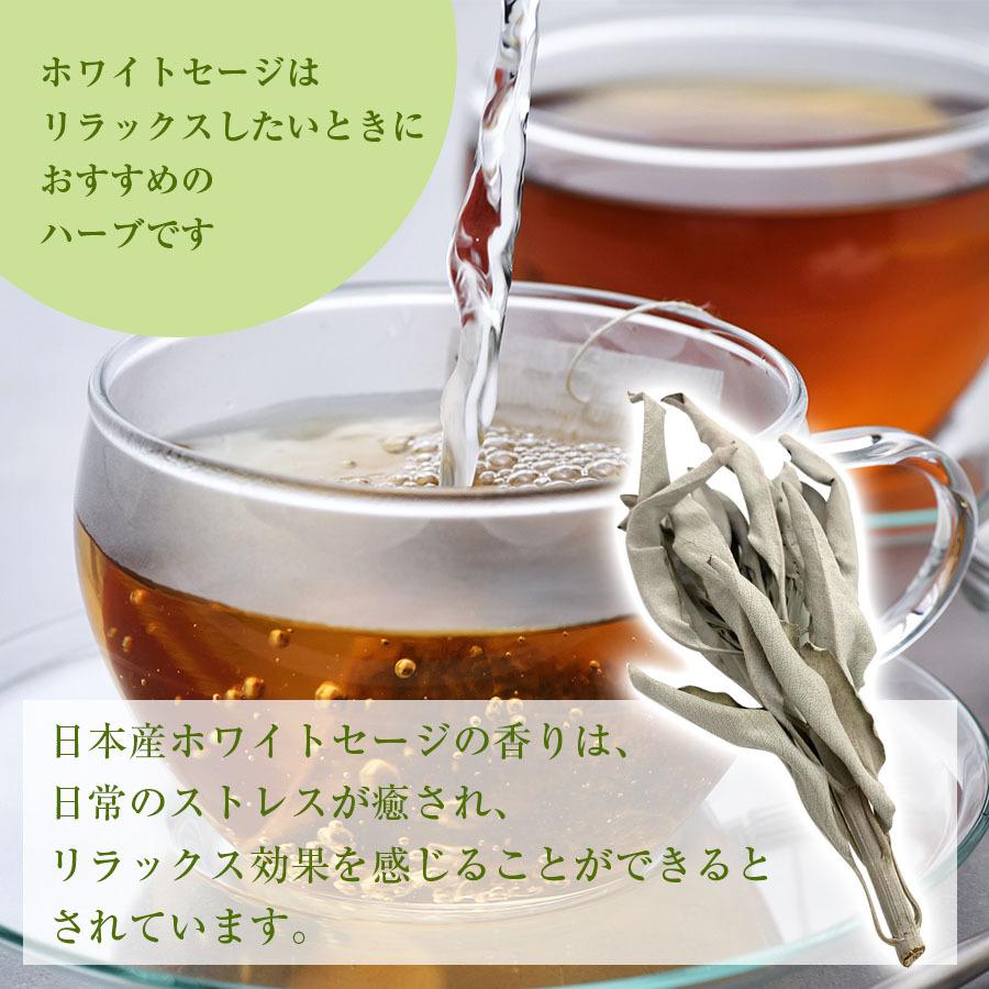 日本産 ホワイトセージ ハーブティー 2g×7袋  White sage Herbal tea 送料無料 |  | 04
