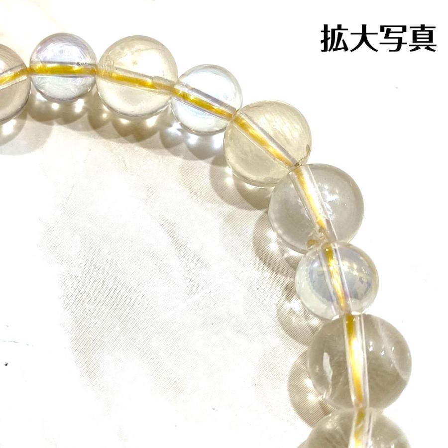 プレゼント オーロラゴールドとナチュラルシトリンのブレスレット aurora gold natural citrine bracelet 8mm玉 10mm玉 送料無料 ラッピング無料 |  | 05