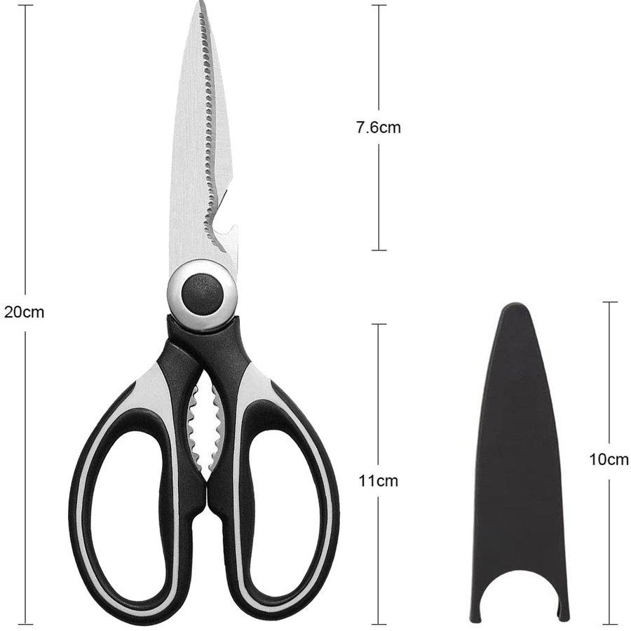 キッチンバサミ 料理ばさみ はさみ 多機能 栓抜き 便利 簡単 安全 クッキング用品 引越し 耐熱 調理 |  | 10